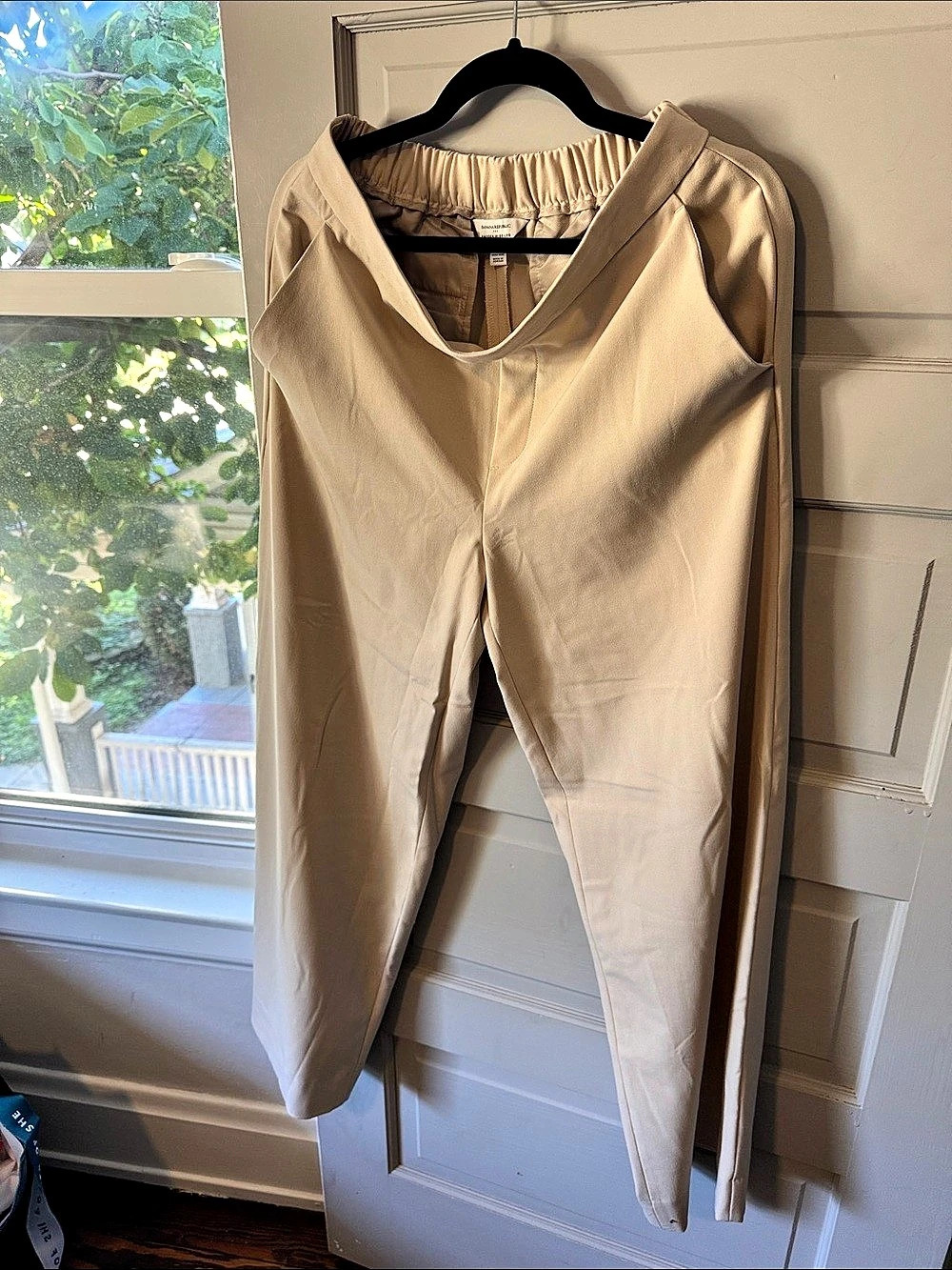 Banana Republic Hayden Wide-Leg Pant Beige Pants Size 8
